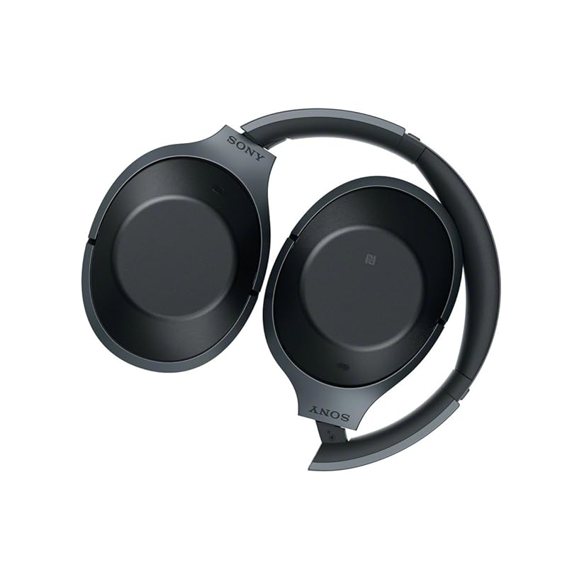 Sony SONY Wireless Noise Canceling Headphones MDR-1000X : Bluetooth/high Resolution Compatible with Microphone Black B