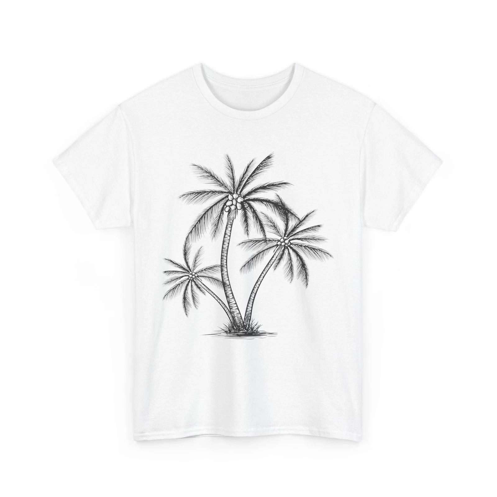 Palm Trees Coco Shirt, Beach Lovers Summer Vacation Women Men T-shirt XL