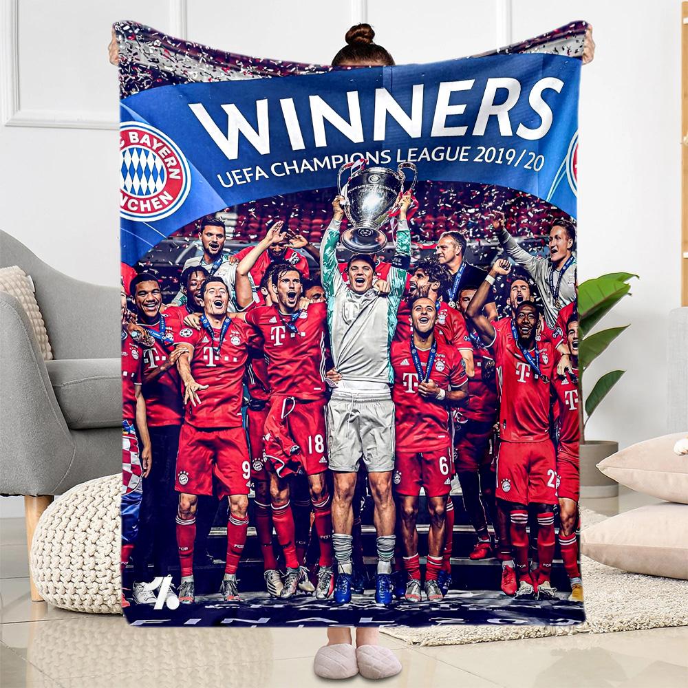 Bayern Munich Blanket Soft & Cozy Suitable for Bed Picnics Couch for All Occasions Stylish Decor Birthday Christmas Gift Blanket