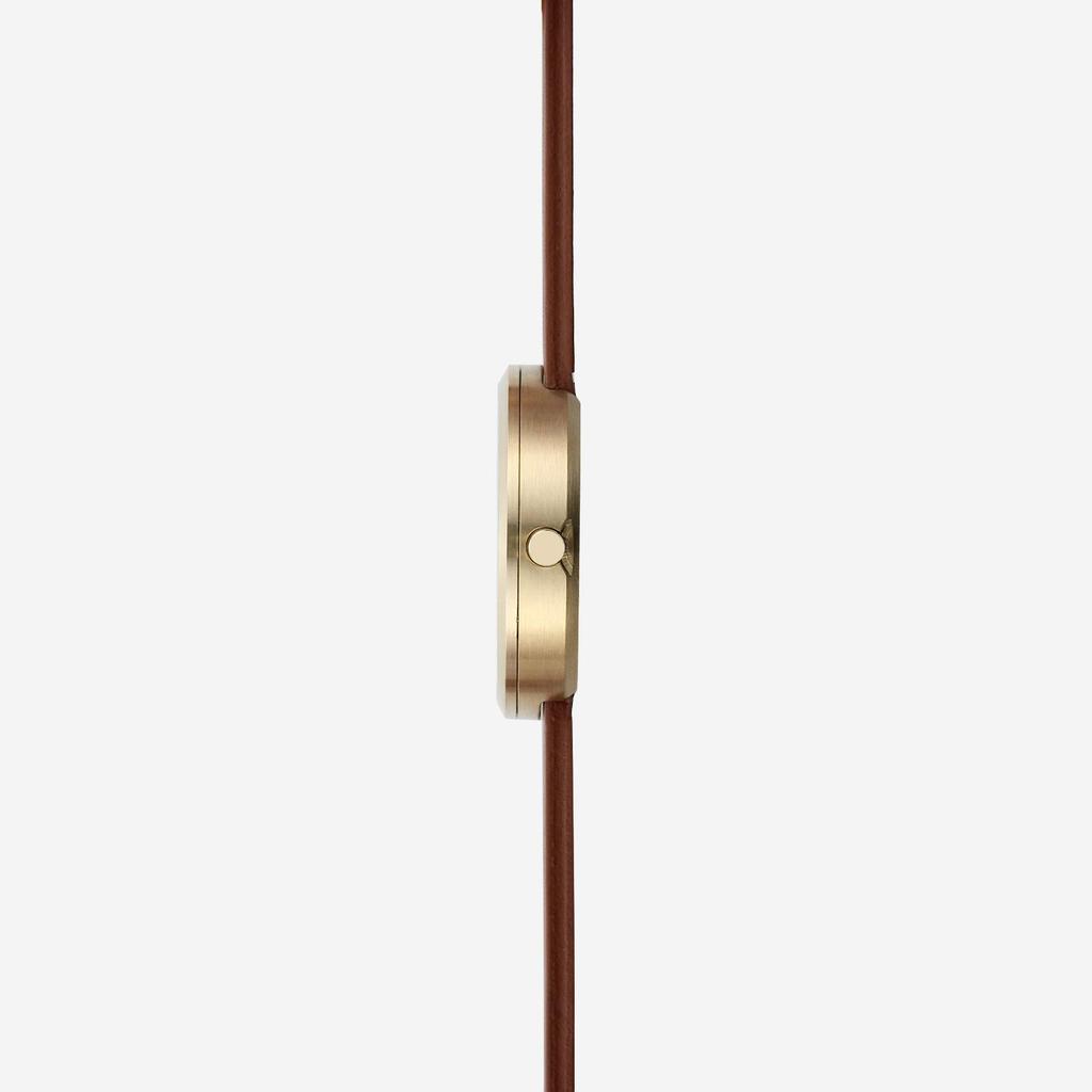 Maven Watches 40mm Artisan Series Minimalist Fashion Watch BROWN (MUSTANG 40MM)