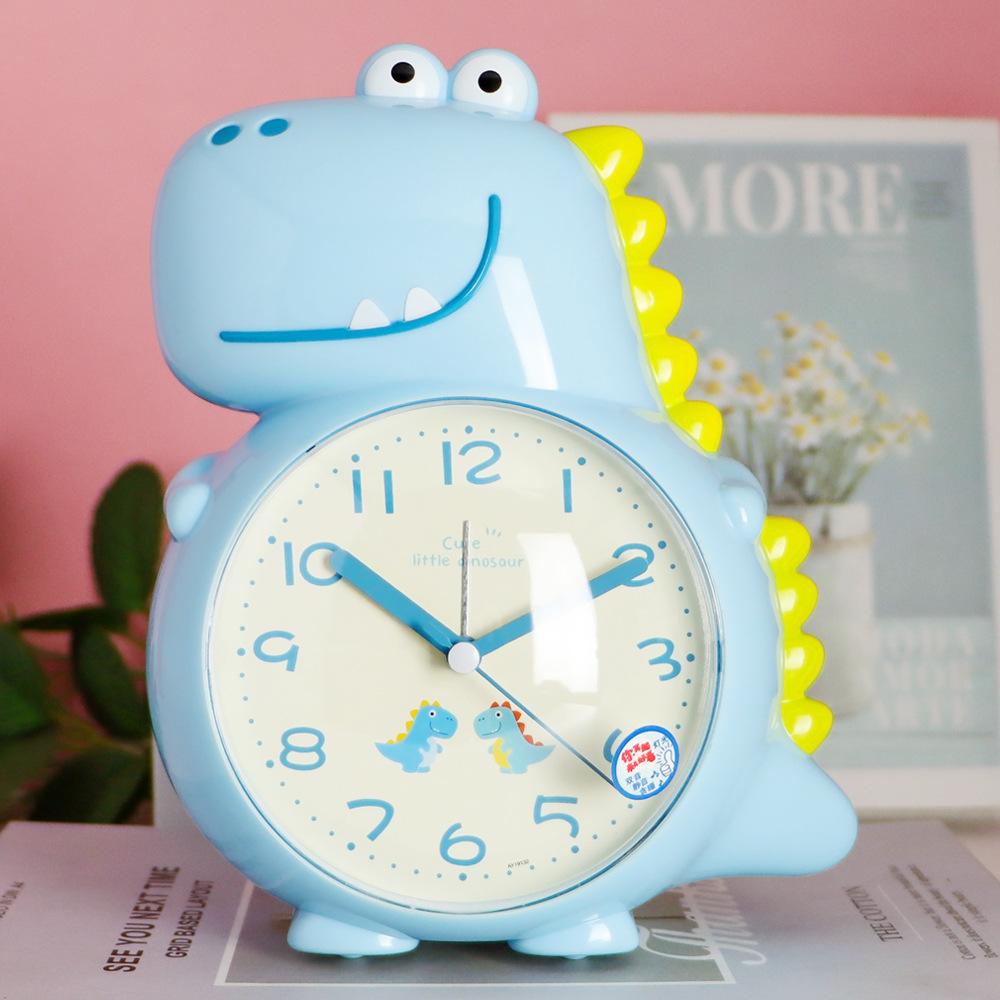 

Singing Voice Alarm Clock Children Student Learning To Mute with Sleepy Night Lights Cute Cartoon Gift Clock Table