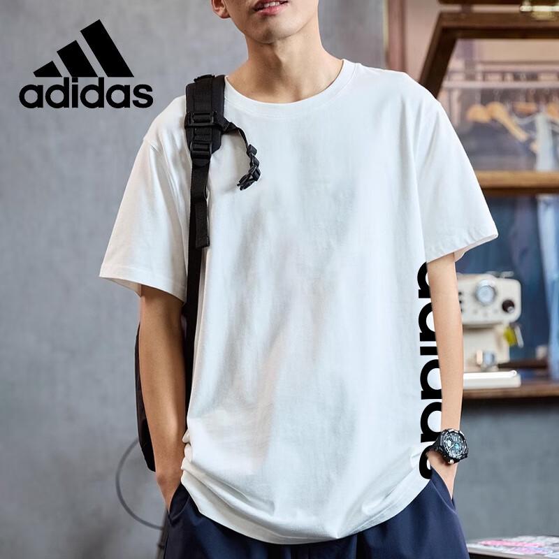 adidas Men's Short Sleeve Round Neck T-Shirt