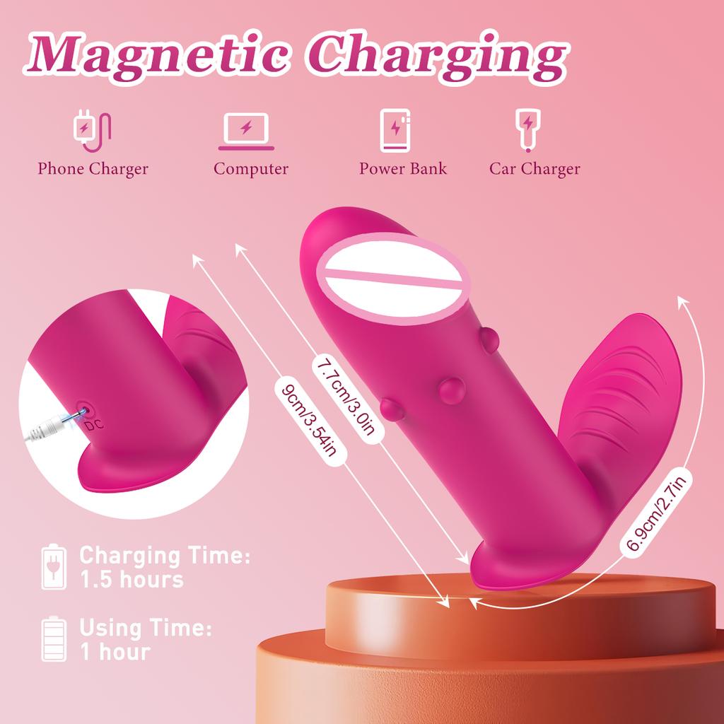 Wireless Bluetooth Controlled Dildo Vibrator Mini Bullet Clitoral G Spot Stimulator APP Remote Panty Wearable Sex Toys for Women