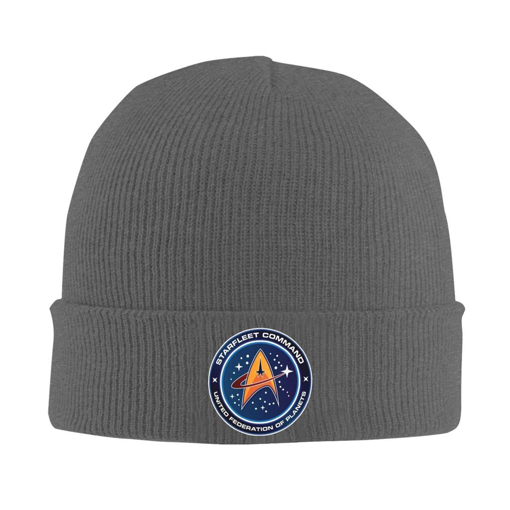 Star Trek Science-Fiction-Fernsehserie Warme Strickmütze Winter Strickmütze Mütze Beanie Hip Hop Caps für Unisex