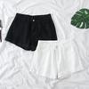 Women's High-Waisted Wide-Leg Denim Shorts - Loose, Slimming, A-Line, Trendy Summer Style 2026