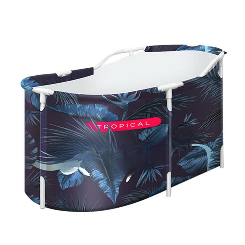 47.2x27.6x23.6 inch 100-150L 3 Styles Water Tub Outdoor Indoor Portable Adult Spa Bath Folding Bathtub