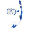 Diving Goggles with Tube - AquaSport - Blue - Adults - 2 Units - 16x58x23.5 Cm - One Size - Multicolored