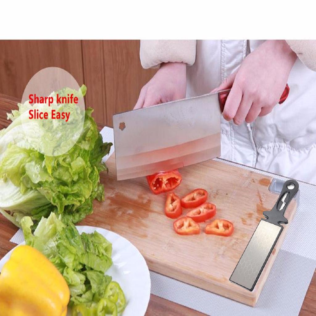 Dvoustranný diamantový brousek na broušení kamene Keramický nůž Duální brousek Brusný kámen Kuchyňský nůž Brusné nástroje
