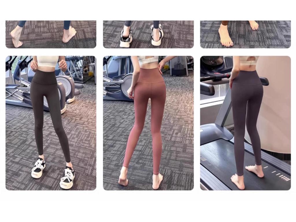 Shark Yoga Pants - Women's Tummy Control, Hip Lift, Velvet Slimming Pilates Fitness Wear for Autumn