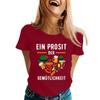 Fashion Casual Unisex Letter Print T-Shirt with Festival Graphic Design - Short Sleeve Round Neck Tee for Men and Women