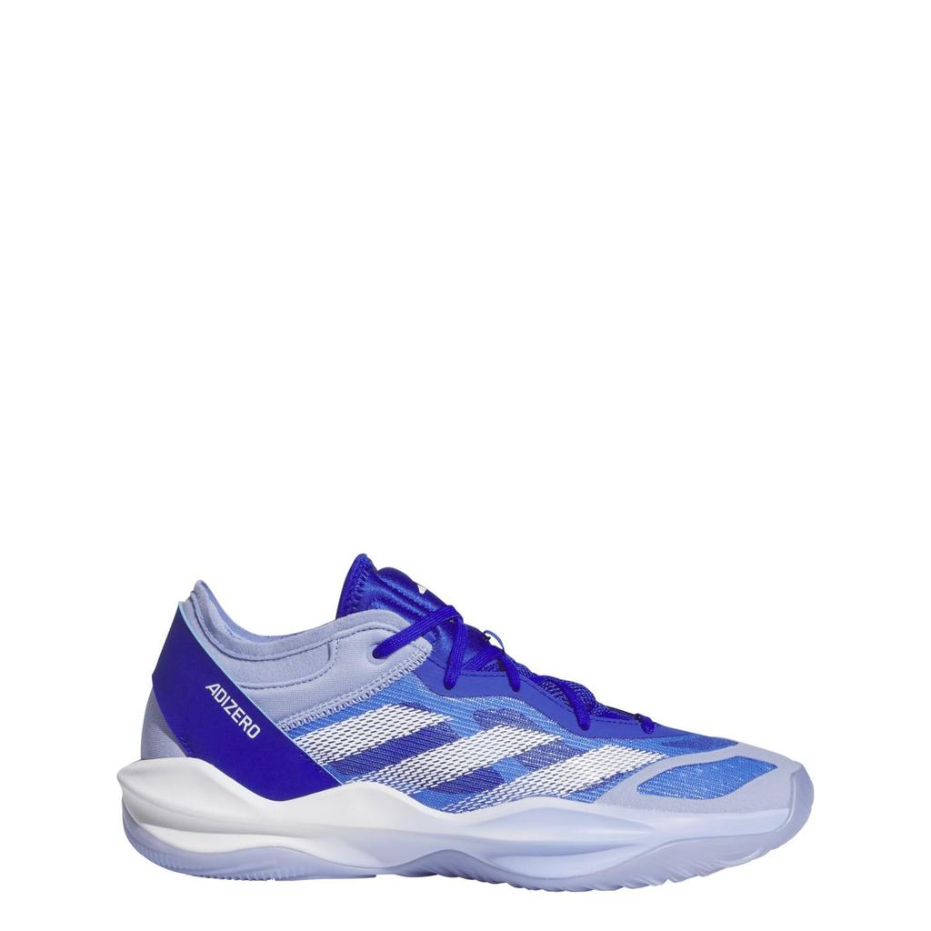 Adidas Adizero Select 2.0 Low Basketball Shoes NKK15 Lucid Blue/Footwear White/Blue Spark (IG6681), Size 27.5 cm