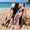 Demon Anime Group Beach Towel Microfiber Beach Towel, Lightweight and Quick-Dry, for Summer Travel, Swimming Pool Fan Birthday Gift