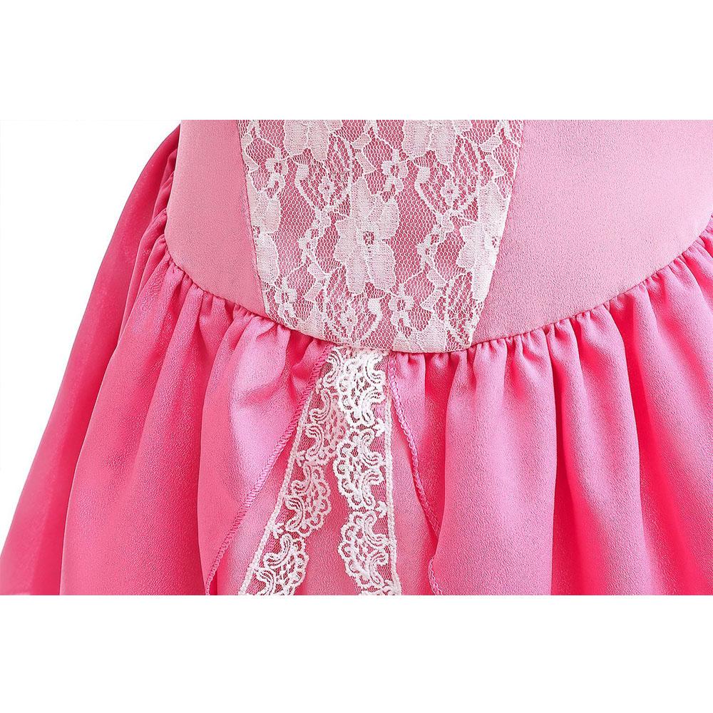 Halloween Cosplay Luegi Brother Costume Same Style Peache Princess Dress Girls Stage Performance Clothes Kids Birthday Carnival Party Outfits