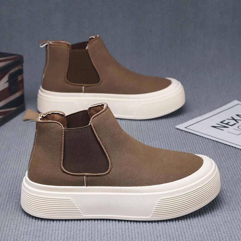 Winter Casual High-top Board Shoes Thick-soled Non-slip Lightweight Martin Boots
