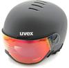 Горнолыжный Шлем Uvex Wanted Visor Mat Черный