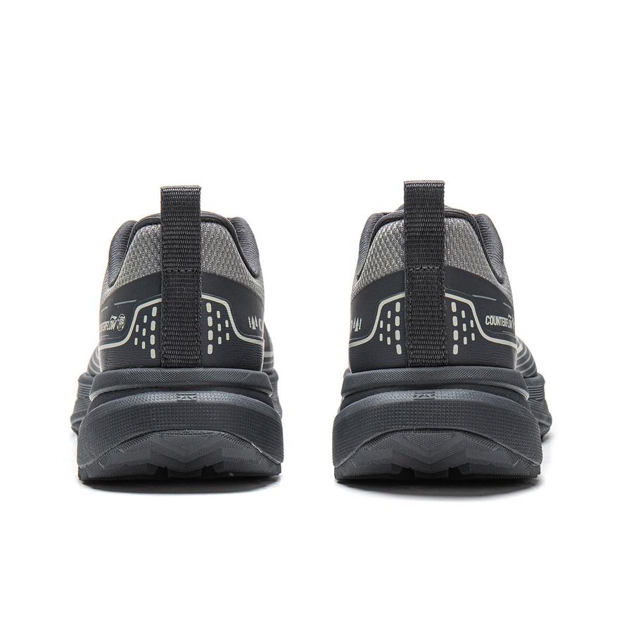 Pantofi de Drumeție Li Ning Outdoor CF Trail Confortabili la Modă Absorbție a Șocurilor Durabili Top Jos Unisex Pantofi de Drumeție Gri Pietriș Nisip Rece Negru AHCV037-15