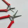 1Pcs High Carbon Steel Gardening Pruning Shears Non Slip Handles Straight Curved Tips For Fruit Thinning Orchard Garden Trimming