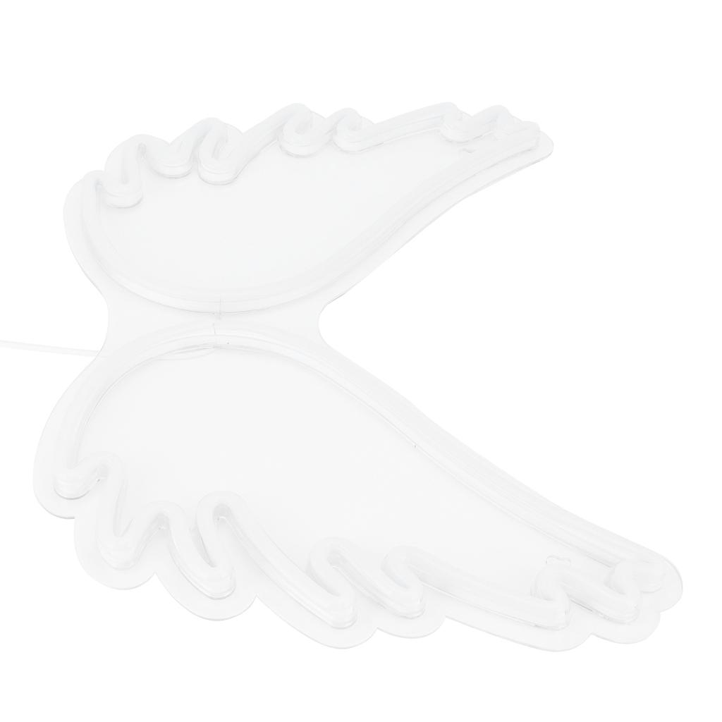 USB Neon Light Innovative Angel Wing Night Lamp Bar Store Club Pub Party Decoration