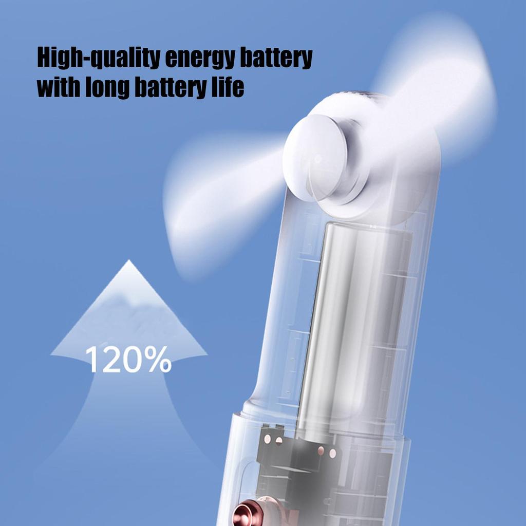 Portable Fan Small Fan Portable Power Bank Electric Cooling Device For Women Men Small Size For Vacation Trip Hiking Outdoor