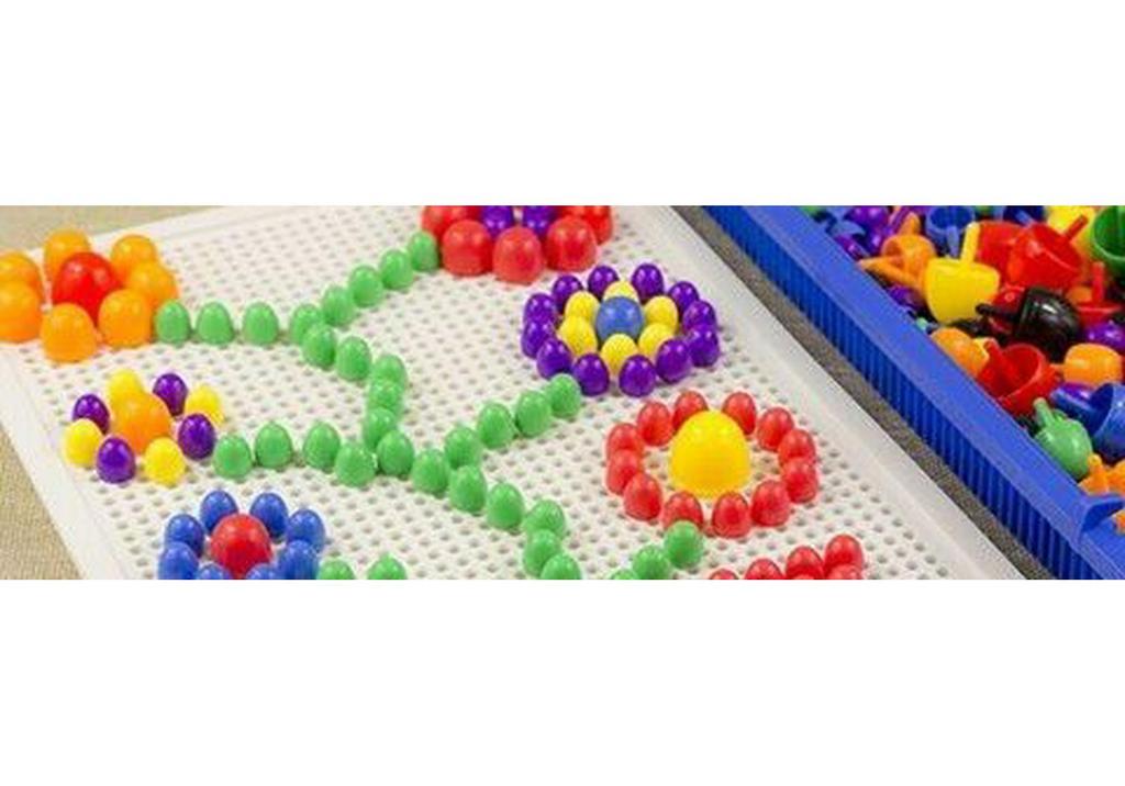 Interlocking Mushroom Nails Puzzle Toy for Kids - Creative Assembly Blocks for Boys & Girls, Perfect Birthday or Kindergarten Gift