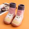 Girls And Boys' Home Floor Socks And Shoes, Spring-autumn Children's Soft-bottom Anti-slip Floor Socks And Shoes
