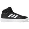 Adidas Gametaker Slip Resistant Durable Mid Top Retro Basketball Shoes Men Sneakers Black GZ4854
