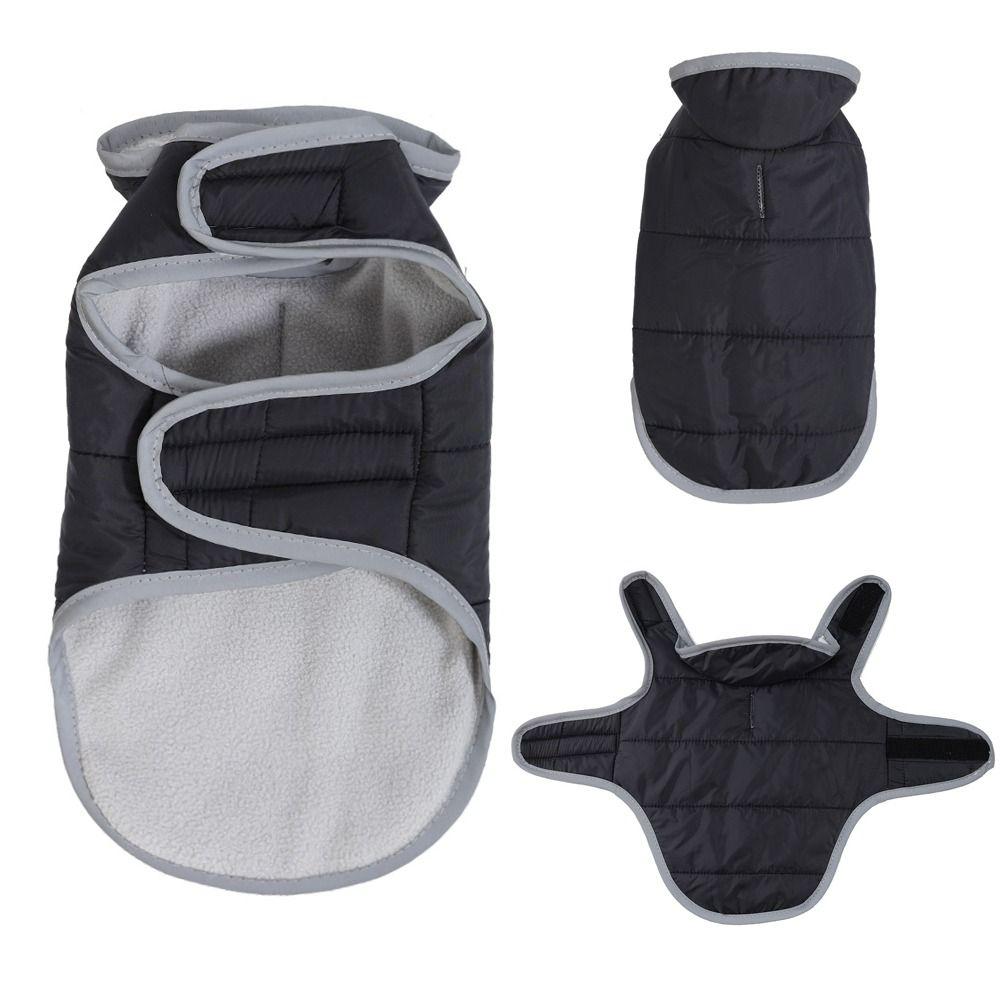 Reversible Warm Coat Windproof Jacket Fashion Puppy Cat Clothes Pet Supplies