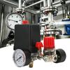 Pressure Valve Switch 4 Holes Manifold Relief Regulator Gauges Air Compressor Accessories