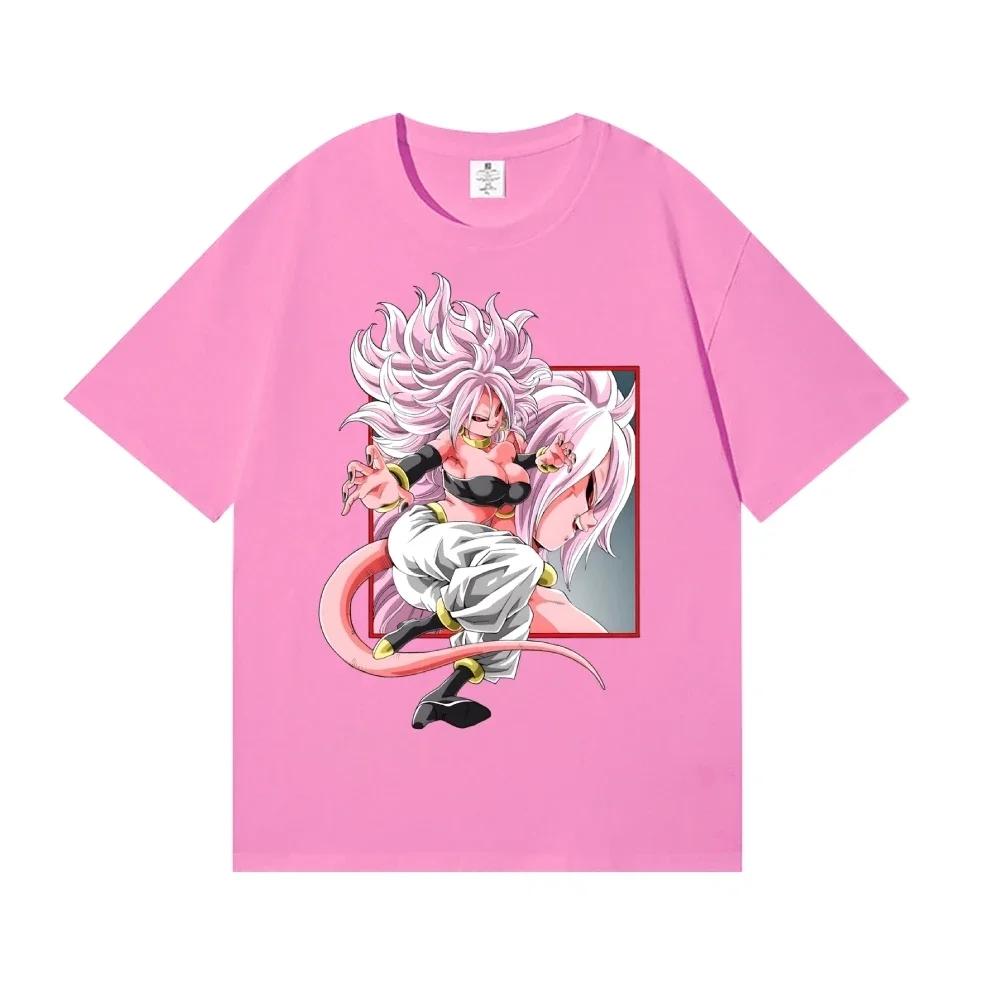 Dragon Ball Android 21 Japanese Style Classic Tee Highquality Streetwear Unisexs Clothing Unisex Clothing T Shirt