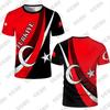 2026 New Turkish Flag Print Soccer Jersey For Men T-Shirt Summer Quick-Drying Sports Short Sleeve Tees Casual Kids/Adult Tops