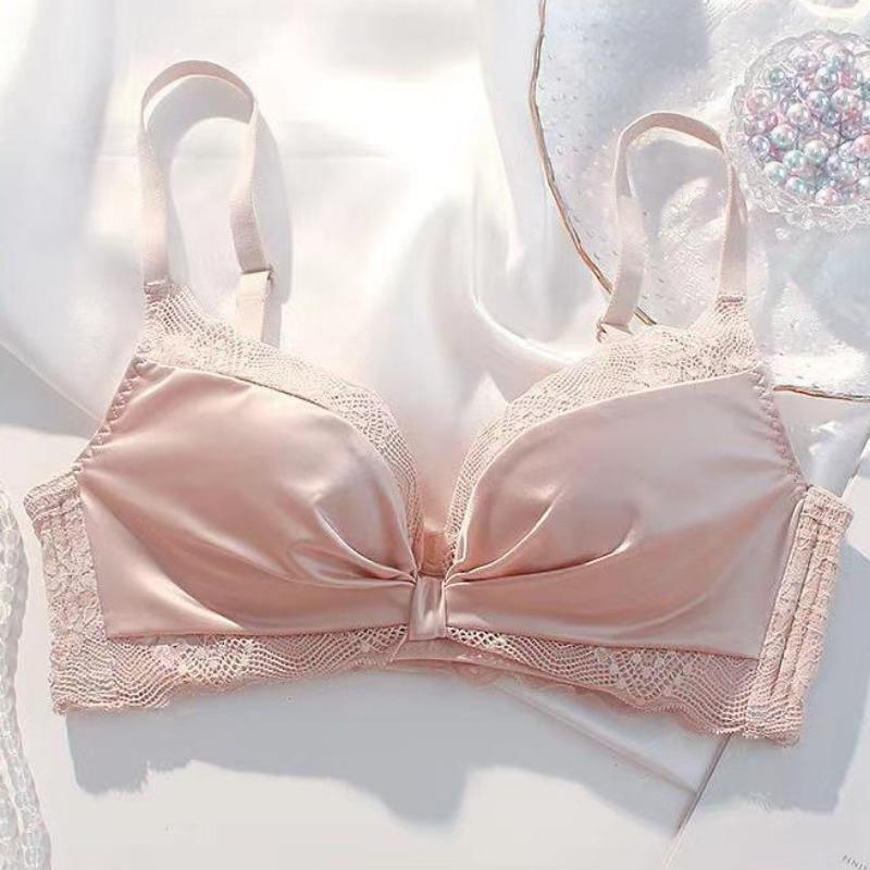 Lencería Recogida Sin Anillo De Acero Látex Antiflacidez Recoger Vice Pecho Pure Desire Wind Sujetador Ajustable