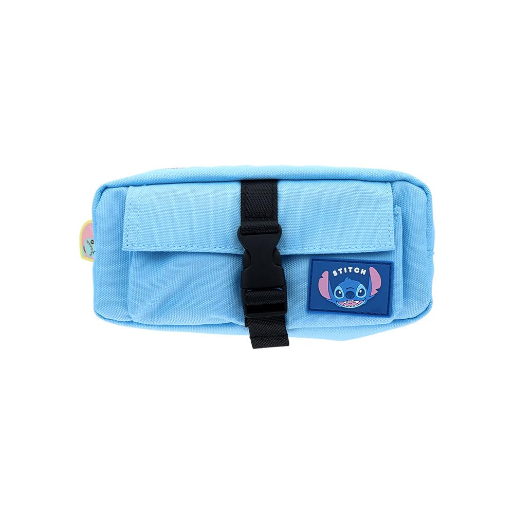Stationery Stitch Disney Goods Pencil Large with Stitch S1429655 Sun-Star Case, Capacity, Buckle,