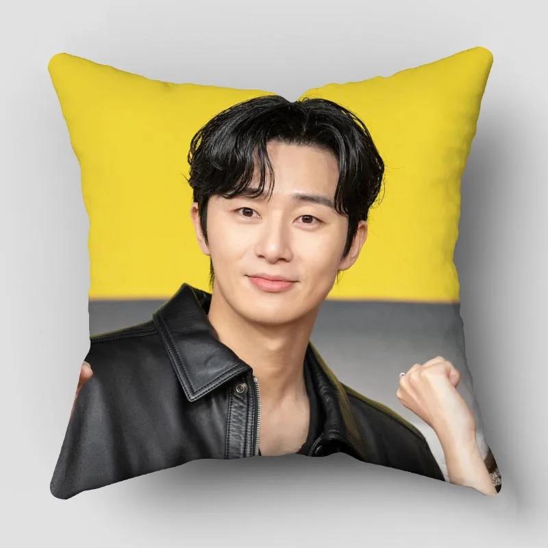 Park Seo Jun Pillow Case Satin Fabric Pillowcase Decorative Pillow Cover Wedding Decorative 0425