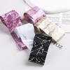 2026 Gradient Marble Stone Pattern Nail Art with Starry Sky and Retro Light Luxury Design