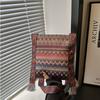 Tassel Ethnic Style Crossbody Bags Woven Bag Bohemian Shoulder Bag Fringe Shoulder Bag  Outdoor
