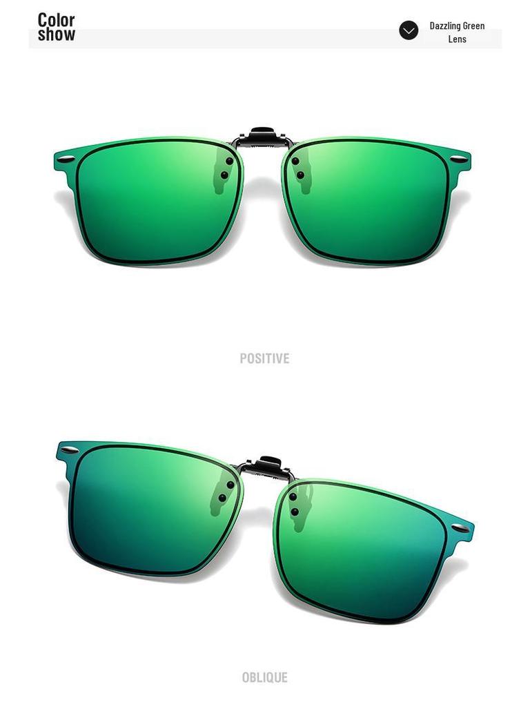 Polarized Clip-On Sunglasses 2025: New Style for Women & Men, Day/Night Use with Night Vision Lenses