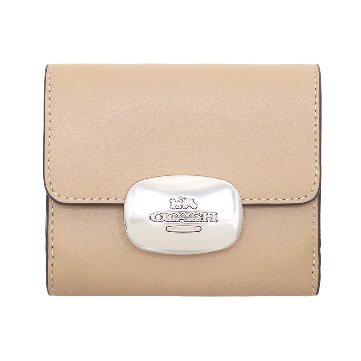 

Кошелек FCP254 CP254 темно-серый Eliza Refined Calf Leather Small Wallet [Coach] (двойной кошелек) Женский [Продукт Outlet] [Бренд] [Товар] серо-коричневый