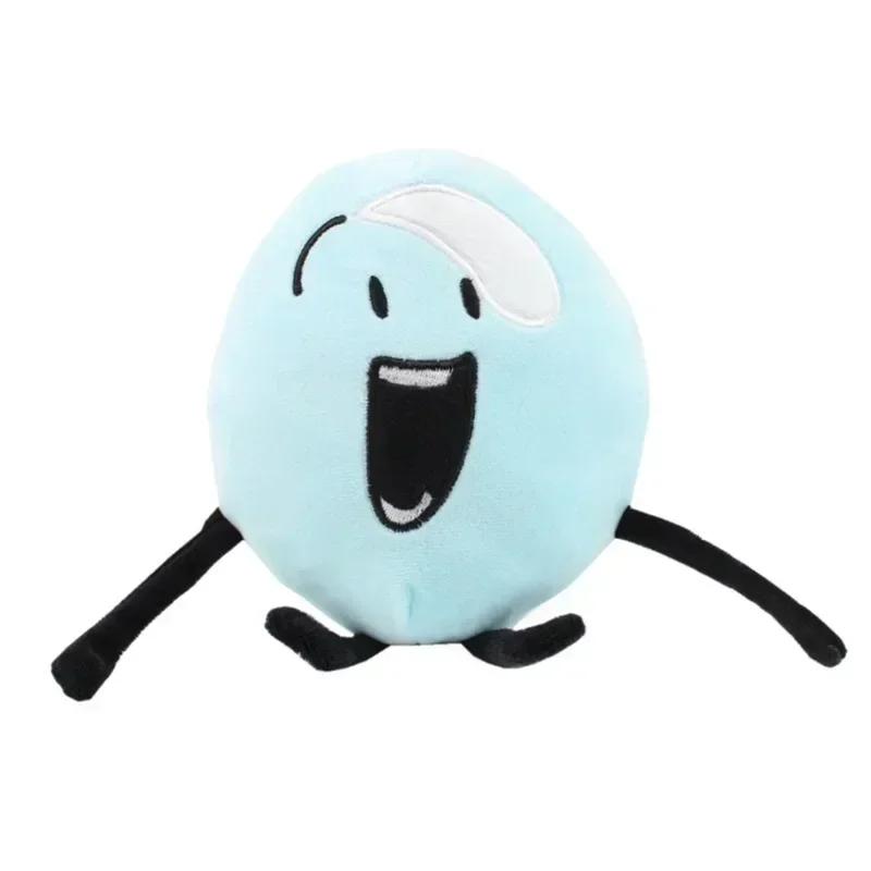 Battle for Dream Island Plysjleker BFDI Plysjdukker Anime Leaf Fire Flower Waterdrop Bubble Fylt Figur Barn Peluche Gaver