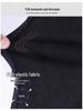 Women's High Waist Tummy Control Velvet Base Layer Pants - 2026 New Style Slim Leg Denim-Look Yoga Pants, Plus Size for Spring and Autumn.