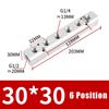 Pneumatic Air Source Distributor 1/4 Inch 1/2 Inch BSP Gas Multi Connector AL-2 AL-3 AL-4 AL-5 AL-6 for Workshop Applications