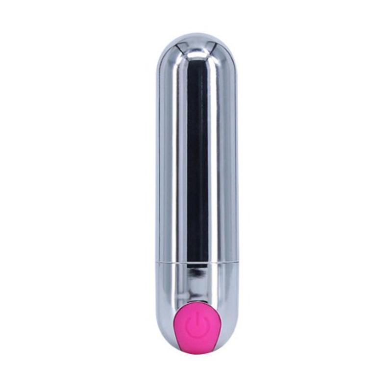 Rechargeable 10-Mode Bullet Vibrator for Women - Strong Vibration Mini Massager Adult Toy