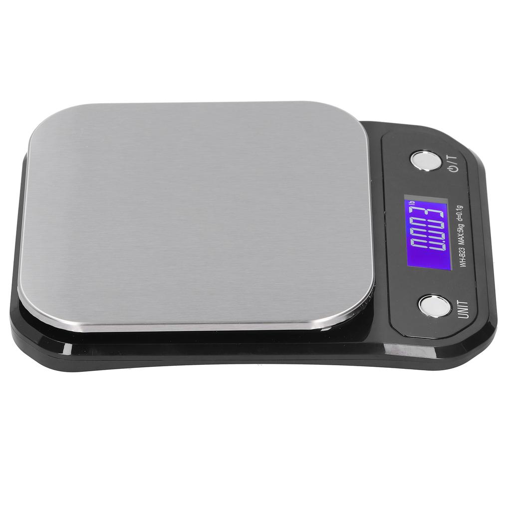 HighAccuracy Digital Scale Portable Electronic Kitchen Scale Food Measuring Weight Tool(5kg/0.1g )