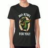 No Kiwi For You Women's Cotton T Shirt,Premium Cotton Print,Durable,Casual Fashion,Funny Kiwi Bird With Sunglasses Graphic Tee,Kiwi Bird Dab Dance Tsh