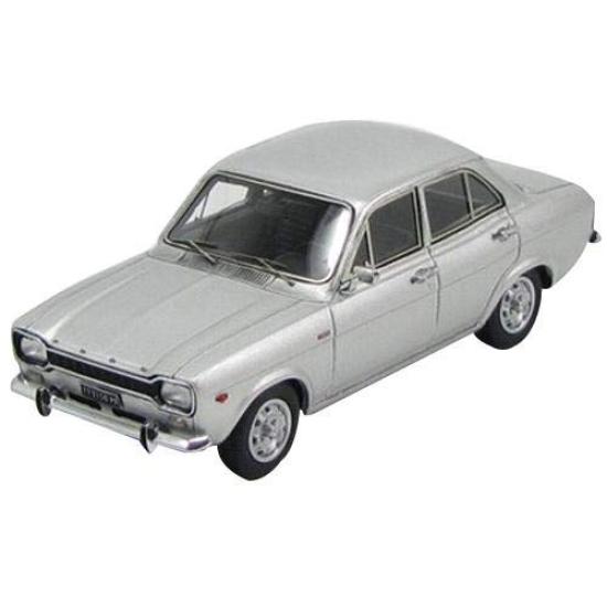 KESS Ford Escort MKI 1100XL 1973 Metallic Silver Scale Model 4-Door 1/43 (KE43015010)