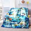 Pokem-Squirtles Decorative Blanket School Bedroom Decoration Fluffy Soft Blankets for Bed Bedspread the Sofa Throw Warm Winter89