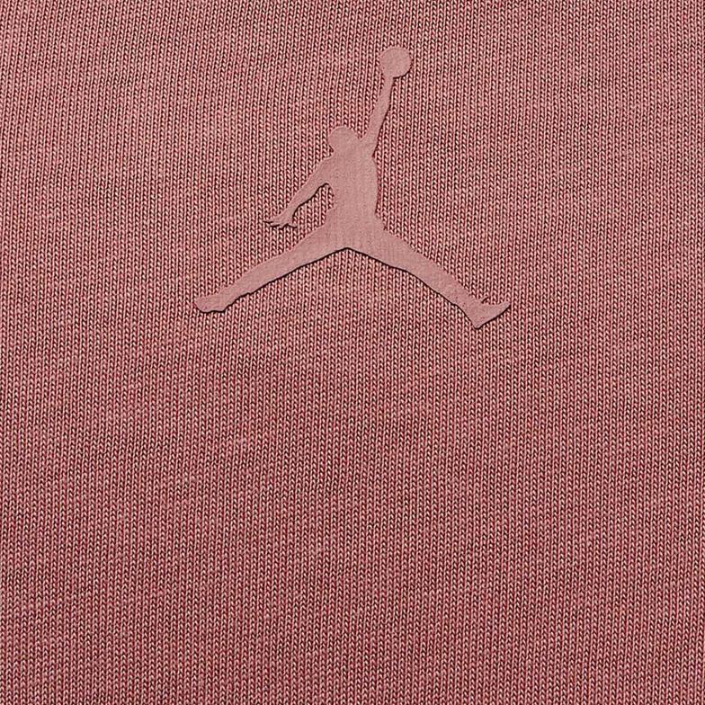 Jordan T Shirts Unisex Pink Crew Neck Moderate Straight Fit HJ2337-685-