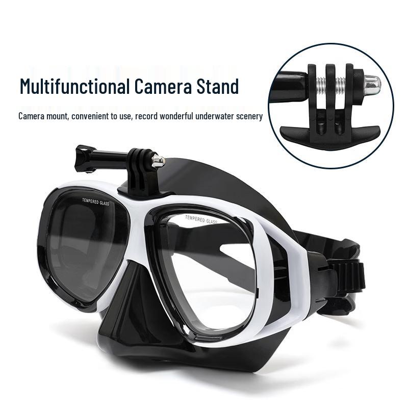 OLOEY Diving Mask & Snorkel Set with Camera Mount