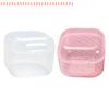 Manicure Sterilization Tool with Filter Storage for Nail Bits Portable Nail Art Drill Bits Disinfection Cleaning Box