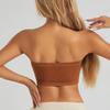 Sexy Front Button Strapless Bras For Women No Underwire Seamless Bralettes Women Wireless Bra Soft Support Plus Size Tube Top