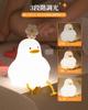 GESUKURA Nursing Light, Night Light, Bedside Lamp for Breastfeeding, Diaper Changing, and Baby Crying Relief. Cute Duck Lamp with Smartphone Stand